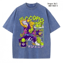 DRAGON BALL Anime peripheral pure cotton washed and worn T-shirt from S to 2XL
