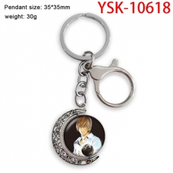 Death note Anime double-sided full-color printed keychain price for 5 pcs