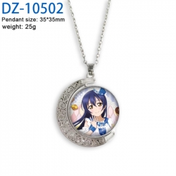 LoveLive Anime Double sided Crystal Rotating Gem Necklace price for 5 pcs