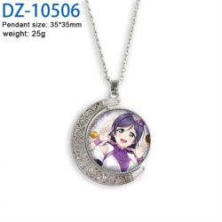 LoveLive Anime Double sided Crystal Rotating Gem Necklace price for 5 pcs