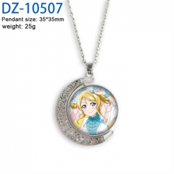 LoveLive Anime Double sided Crystal Rotating Gem Necklace price for 5 pcs
