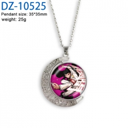 Dangan-Ronpa Anime Double sided Crystal Rotating Gem Necklace price for 5 pcs