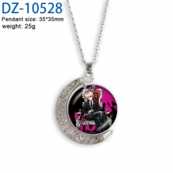 Dangan-Ronpa Anime Double sided Crystal Rotating Gem Necklace price for 5 pcs