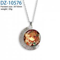 Toilet-bound Hanako-kun Anime Double sided Crystal Rotating Gem Necklace price for 5 pcs
