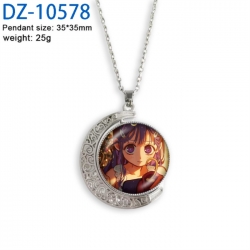Toilet-bound Hanako-kun Anime Double sided Crystal Rotating Gem Necklace price for 5 pcs