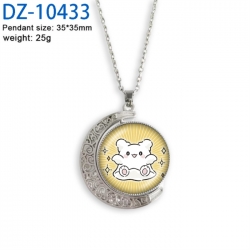 Hanamaru Anime Double sided Crystal Rotating Gem Necklace price for 5 pcs