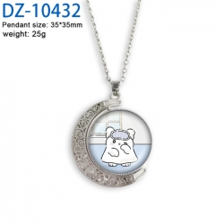 Hanamaru Anime Double sided Crystal Rotating Gem Necklace price for 5 pcs