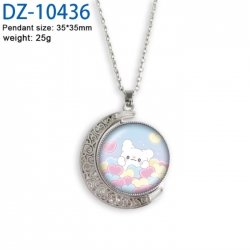 Hanamaru Anime Double sided Crystal Rotating Gem Necklace price for 5 pcs