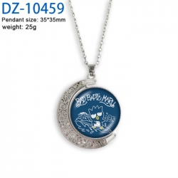 BAD BADTZ-MARU Anime Double sided Crystal Rotating Gem Necklace price for 5 pcs
