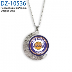 Basketball Anime Double sided Crystal Rotating Gem Necklace price for 5 pcs