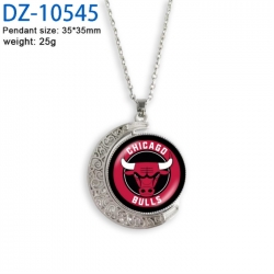 Basketball Anime Double sided Crystal Rotating Gem Necklace price for 5 pcs