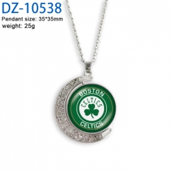 Basketball Anime Double sided Crystal Rotating Gem Necklace price for 5 pcs