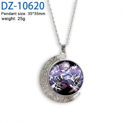 HunterXHunter Anime Double sided Crystal Rotating Gem Necklace price for 5 pcs
