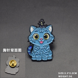 K-Pop:Demon Hunters Anime cartoon metal brooch  price for 5 pcs 