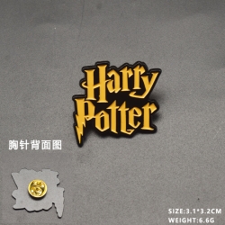 Harry Potter Anime cartoon metal brooch  price for 5 pcs 