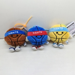 Basketball combination Animation peripheral plush toy doll pendant 10CM a set of 3