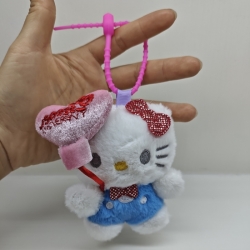 Hello Kitty Animation peripheral plush toy doll pendant 12CM price for 5 pcs