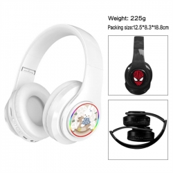 Miffy Anime Print Foldable Over-Ear Bluetooth Headphones 12.5x8.3x18.8cm