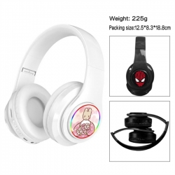 Sanrio Anime Print Foldable Over-Ear Bluetooth Headphones 12.5x8.3x18.8cm