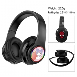 Sanrio Anime Print Foldable Over-Ear Bluetooth Headphones 12.5x8.3x18.8cm