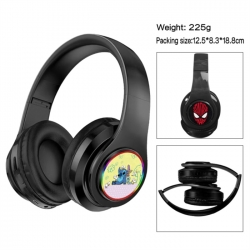 Lilo & Stitch Anime Print Foldable Over-Ear Bluetooth Headphones 12.5x8.3x18.8cm
