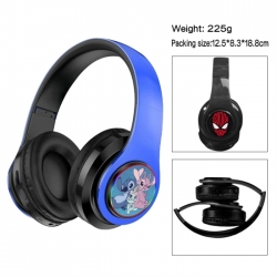 Lilo & Stitch Anime Print Foldable Over-Ear Bluetooth Headphones 12.5x8.3x18.8cm