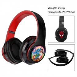 Lilo & Stitch Anime Print Foldable Over-Ear Bluetooth Headphones 12.5x8.3x18.8cm
