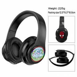 Lilo & Stitch Anime Print Foldable Over-Ear Bluetooth Headphones 12.5x8.3x18.8cm