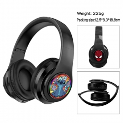 Lilo & Stitch Anime Print Foldable Over-Ear Bluetooth Headphones 12.5x8.3x18.8cm