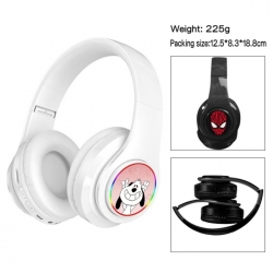 SNOOPY Anime Print Foldable Over-Ear Bluetooth Headphones 12.5x8.3x18.8cm