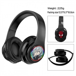 Jujutsu Kaisen  Anime Print Foldable Over-Ear Bluetooth Headphones 12.5x8.3x18.8cm
