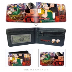 SAKAMOTO DAYS 3D concave convex two fold short card wallet wallet wallet 11X9.5X2cm 65G