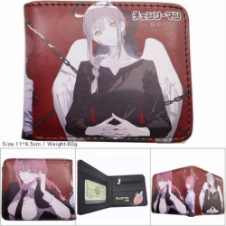 Chainsaw Man 3D concave convex two fold short card wallet wallet wallet 11X9.5X2cm 65G