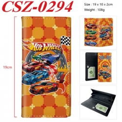 Hot Wheels Anime peripheral long three fold wallet 19x10x2cm