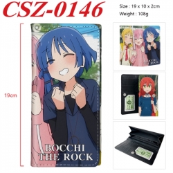 BOCCHI THE ROCK! Anime peripheral long three fold wallet 19x10x2cm