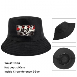 One Piece Anime Printed Outdoor Fisherman's Hat Sunshade Hat 56cm