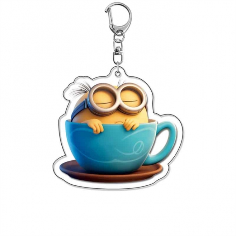 Minions Anime Acrylic Keychain Charm price for 5 pcs