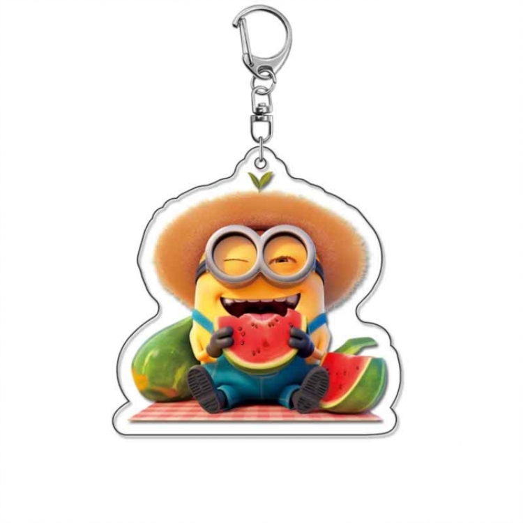Minions Anime Acrylic Keychain Charm price for 5 pcs