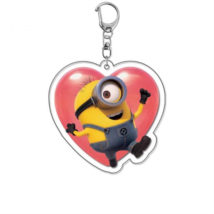 Minions Anime Acrylic Keychain Charm price for 5 pcs