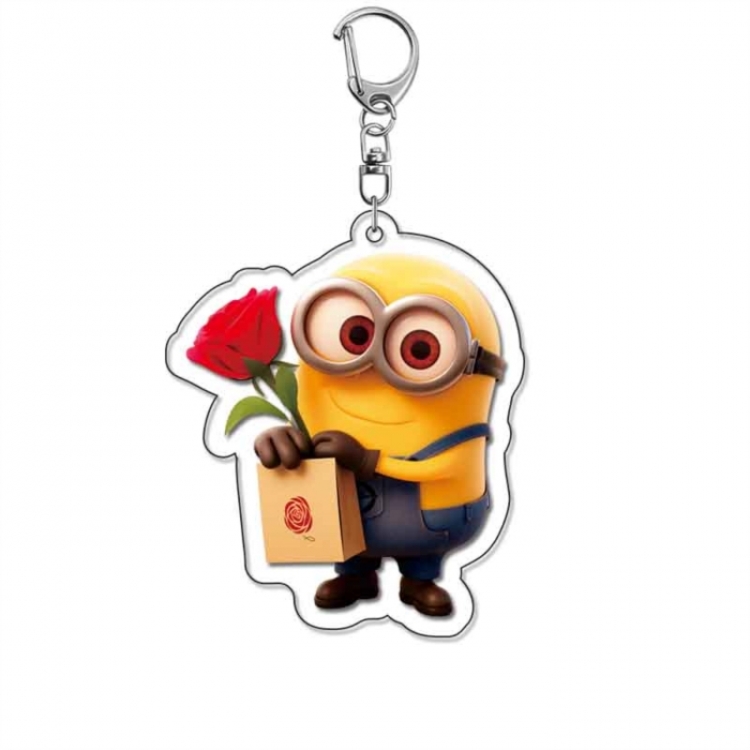 Minions Anime Acrylic Keychain Charm price for 5 pcs