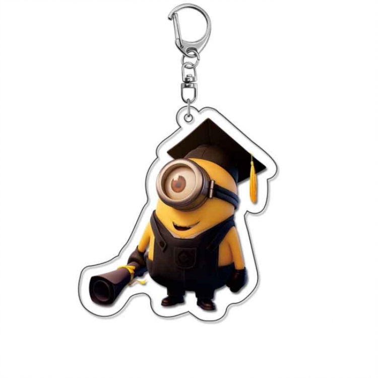 Minions Anime Acrylic Keychain Charm price for 5 pcs