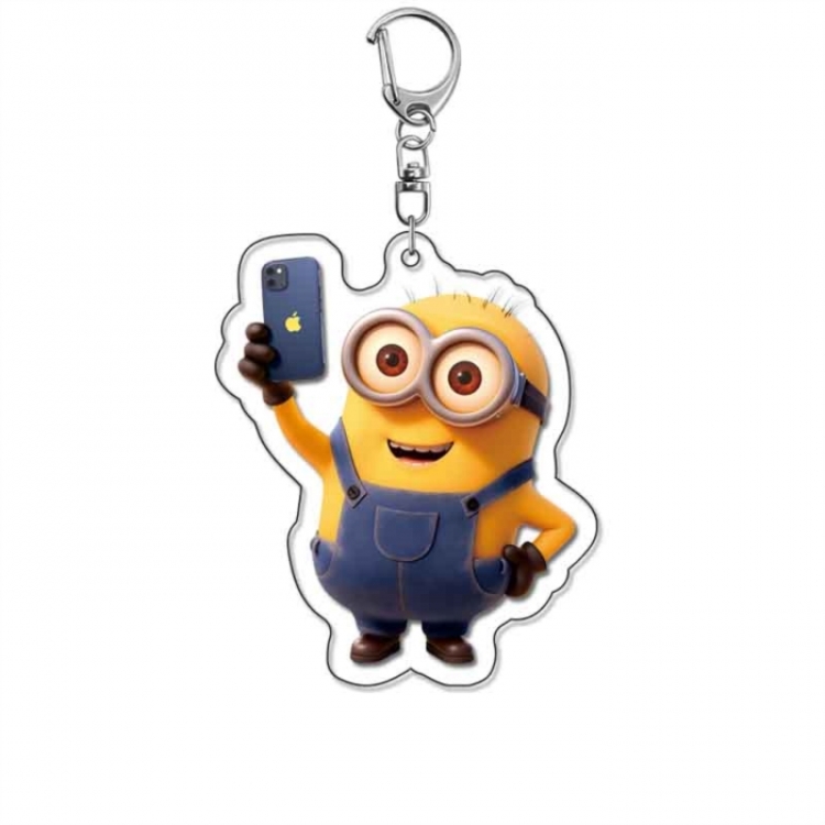 Minions Anime Acrylic Keychain Charm price for 5 pcs
