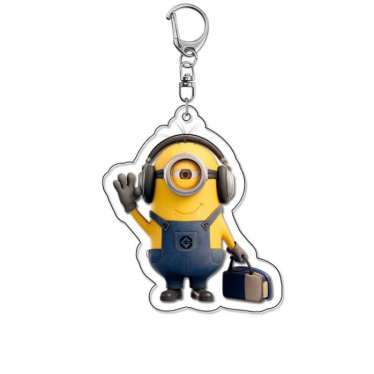 Minions Anime Acrylic Keychain Charm price for 5 pcs
