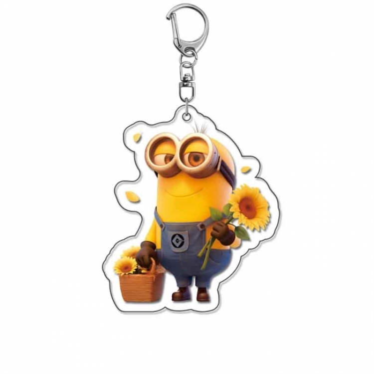 Minions Anime Acrylic Keychain Charm price for 5 pcs