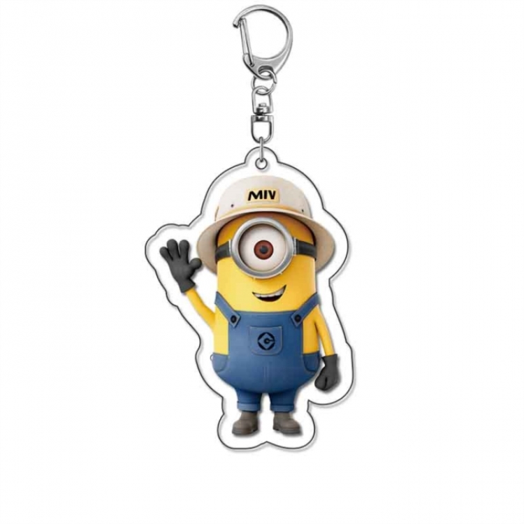 Minions Anime Acrylic Keychain Charm price for 5 pcs