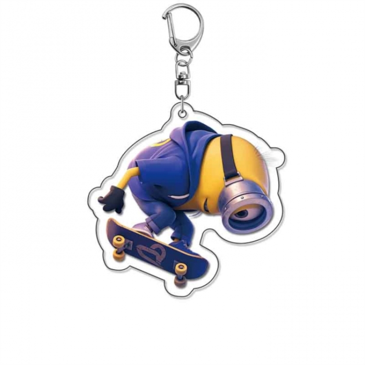 Minions Anime Acrylic Keychain Charm price for 5 pcs
