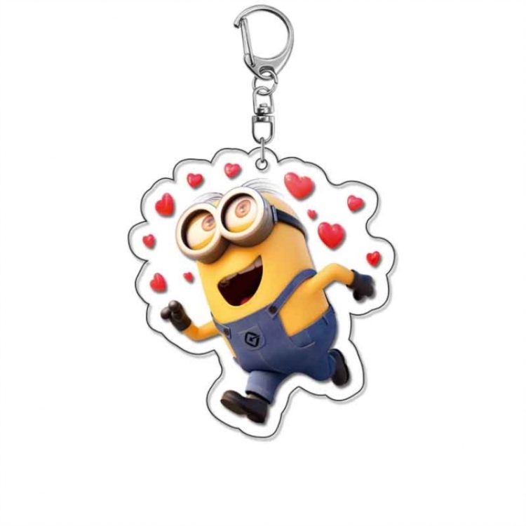 Minions Anime Acrylic Keychain Charm price for 5 pcs