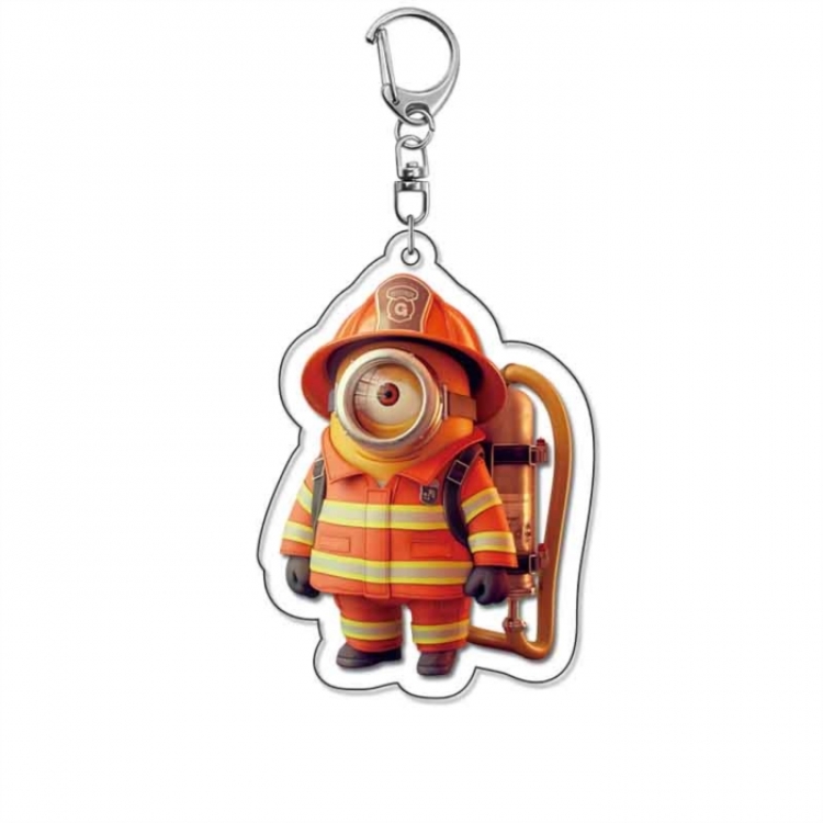 Minions Anime Acrylic Keychain Charm price for 5 pcs