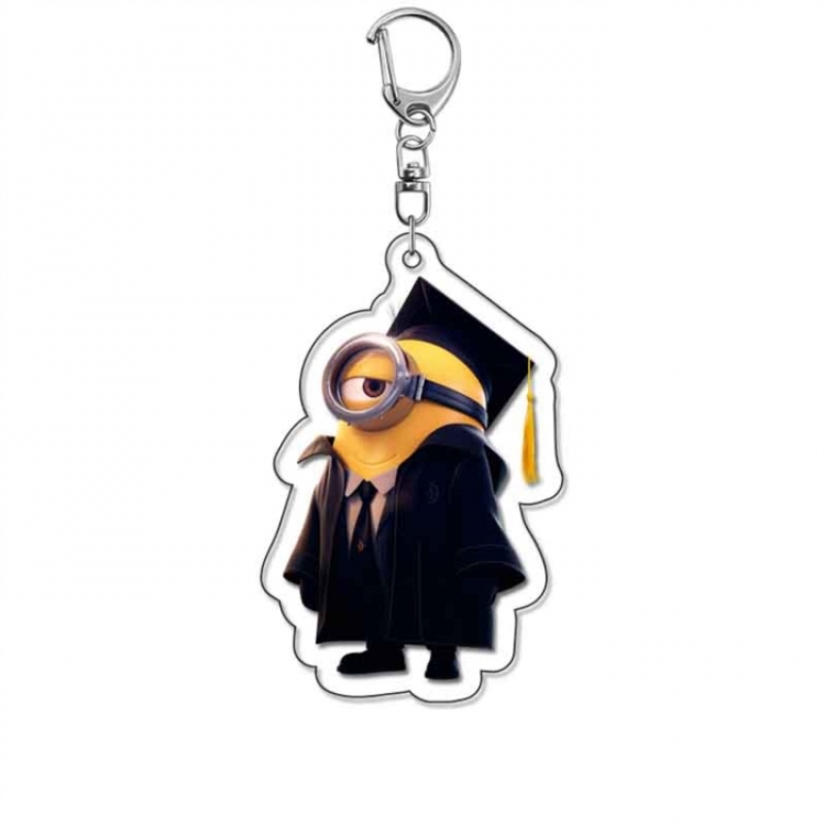 Minions Anime Acrylic Keychain Charm price for 5 pcs