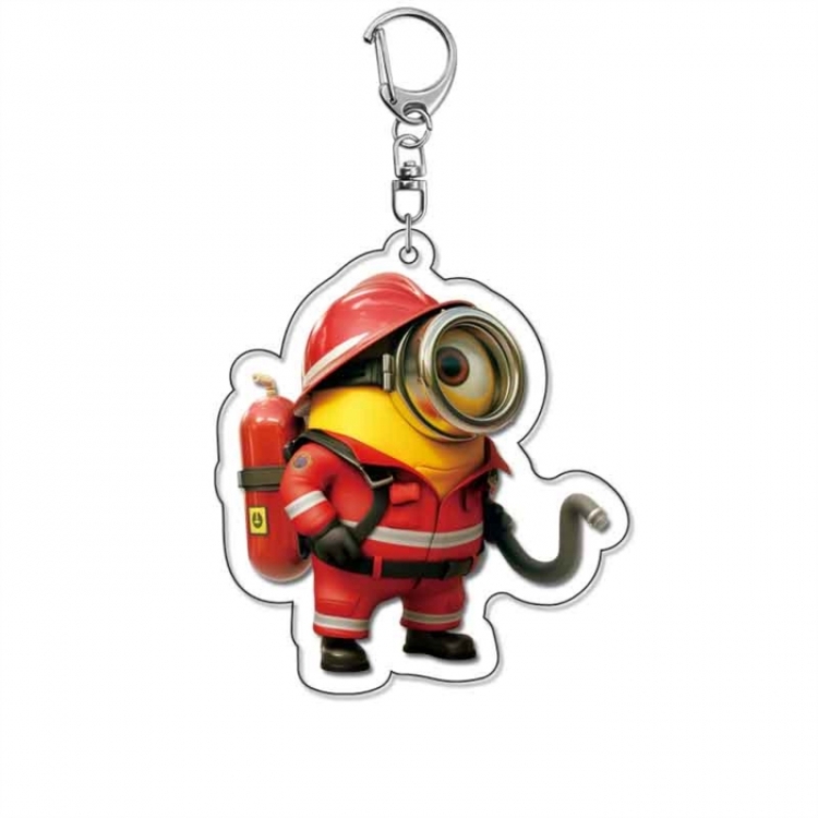 Minions Anime Acrylic Keychain Charm price for 5 pcs